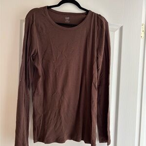 GAP Chocolate Brown Favorite Tee